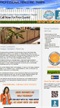 Mobile Screenshot of fencecontractortampafl.com